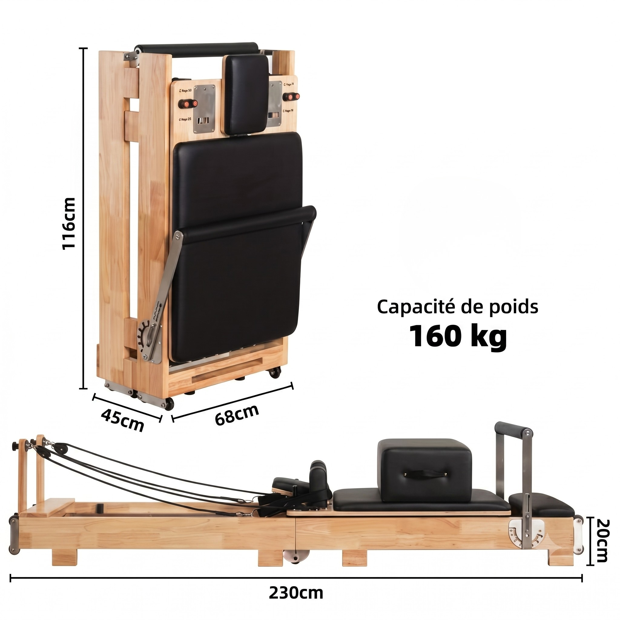 Kaleo Reformer Home – Eichenholz