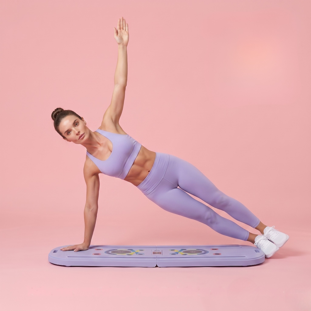 Tragbarer PRO-Pilates-Reformer – Stange + Board & Widerstand