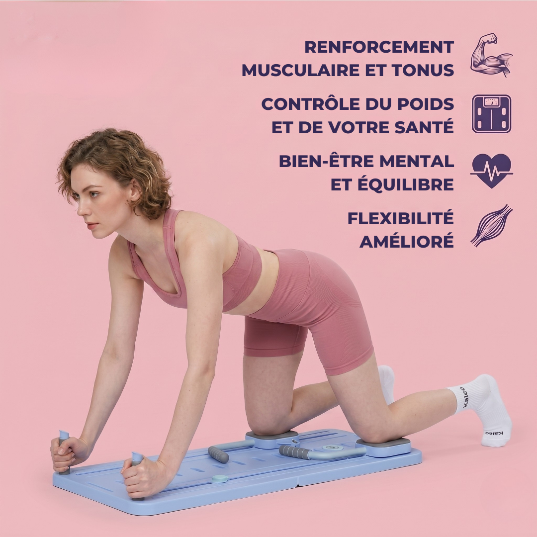Tragbares Pilates-Board – Multifunktionsboard & Widerstand