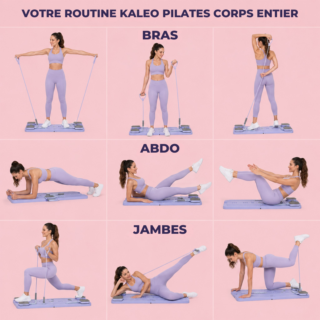 Tragbares Pilates-Board – Multifunktionsboard & Widerstand